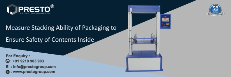 Measure Stacking Ability of Packaging to Ensure Safety of Contents Inside